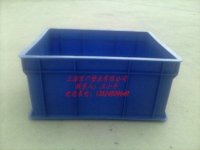 【上海塑料用品廠直銷物流箱、物流周轉箱、通用周轉箱390系列】價格,廠家,圖片,塑料箱,上海萬廣塑業-
